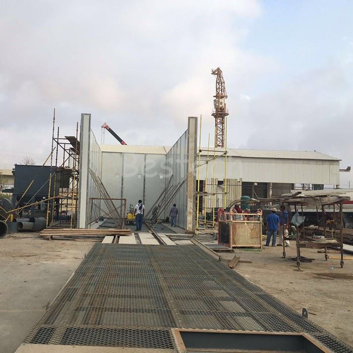 Automatic Recycling Sand Blasting Room5
